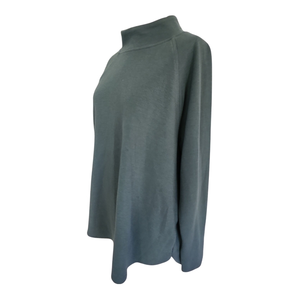 AVA & VIV Mock Neck Long Sleeve Knit Top Size 1X - Picture 7 of 10